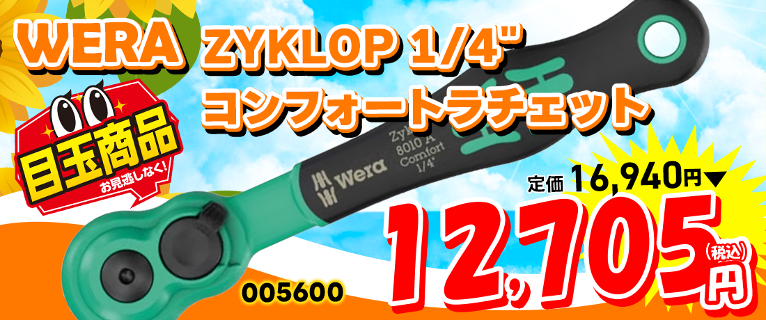 WERA ZYKLOP 1/4