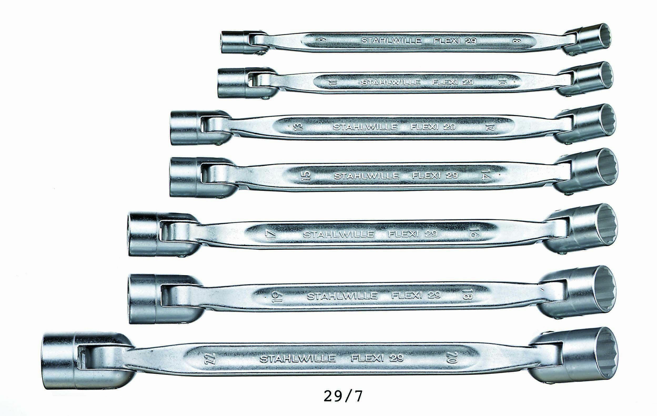 スタビレー フレックスジョイントスパナセット 29&frasl;7 STAHLWILLE