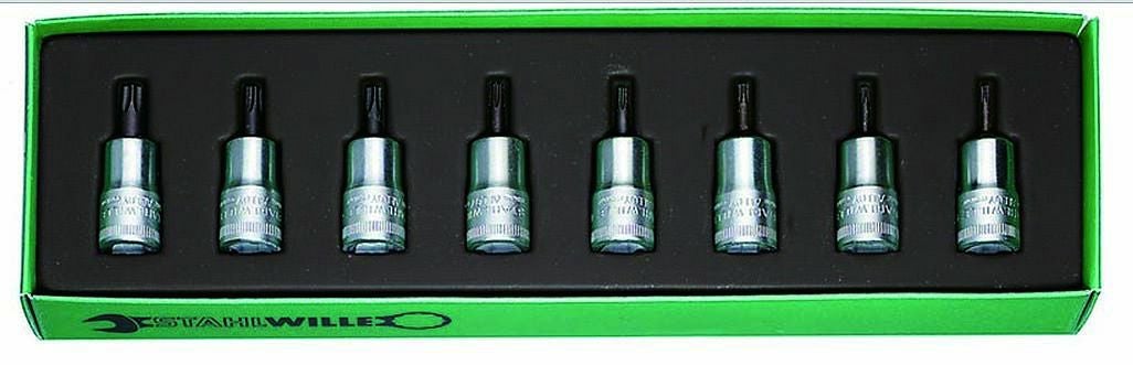 スタビレー 3/8sq ヘクスローブソケットセット 49TX/8 STAHLWILLE