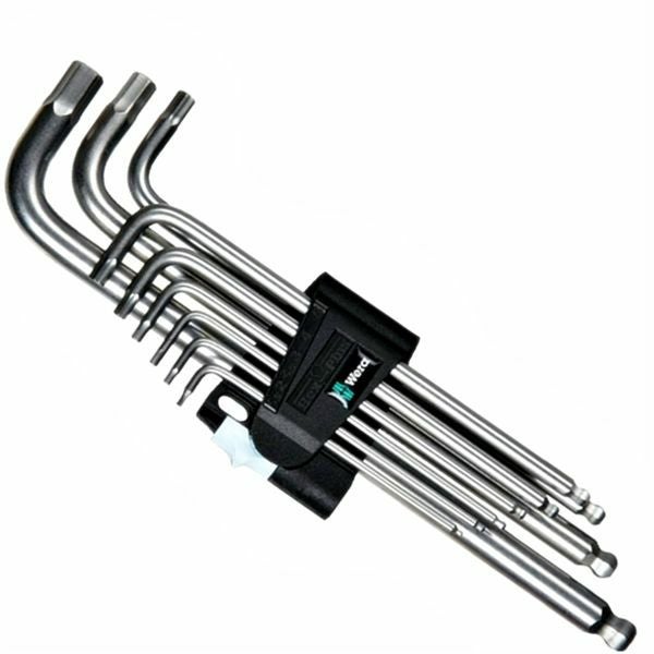 WERA ステンレスL型ヘキサゴンレンチセット 3950PKL-9SM | WORLD