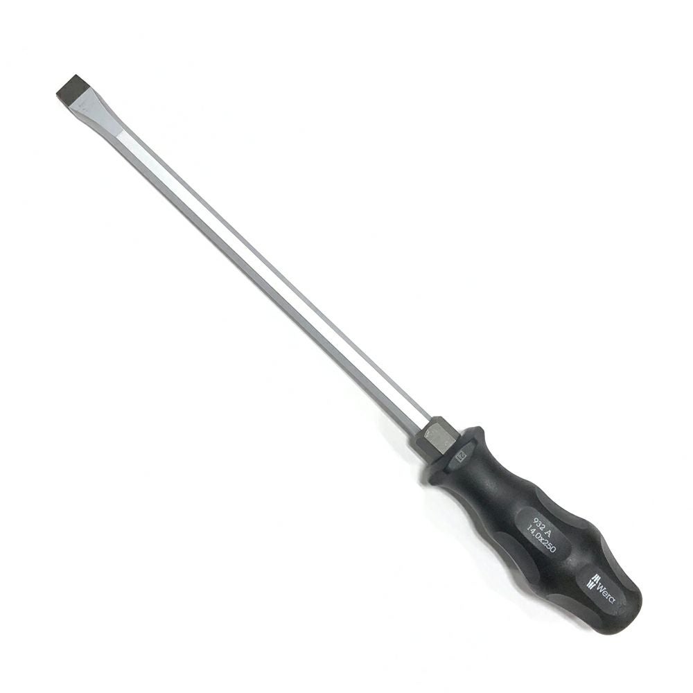 WERA 貫通 マイナスドライバー 932A 2.5x14x250 | WORLD IMPORT TOOLS