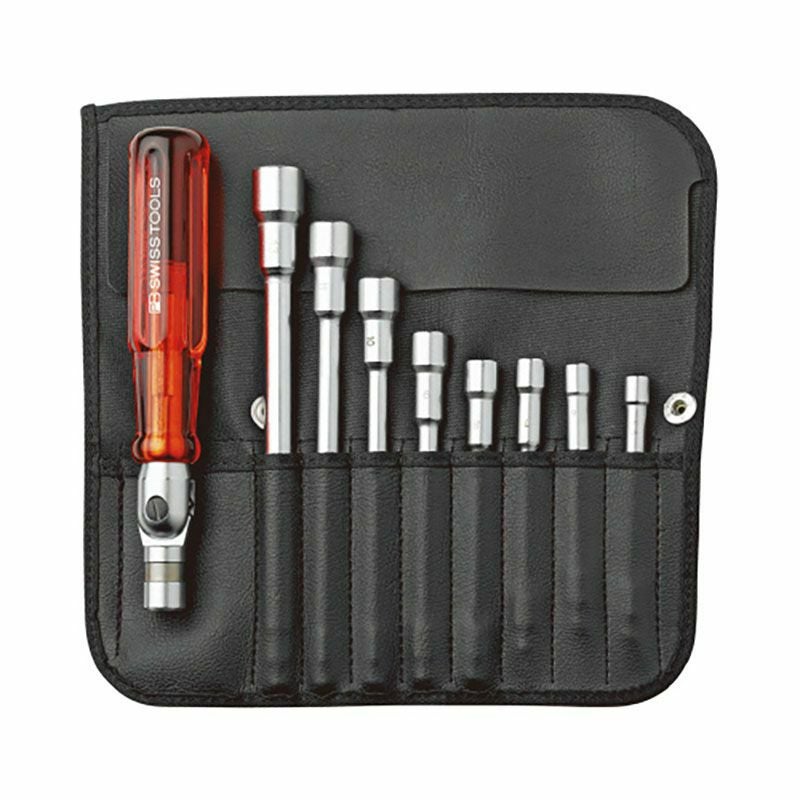PB SWISS TOOLS 差替式ドライバーセット 9本組 グレー 8218.GY | WORLD