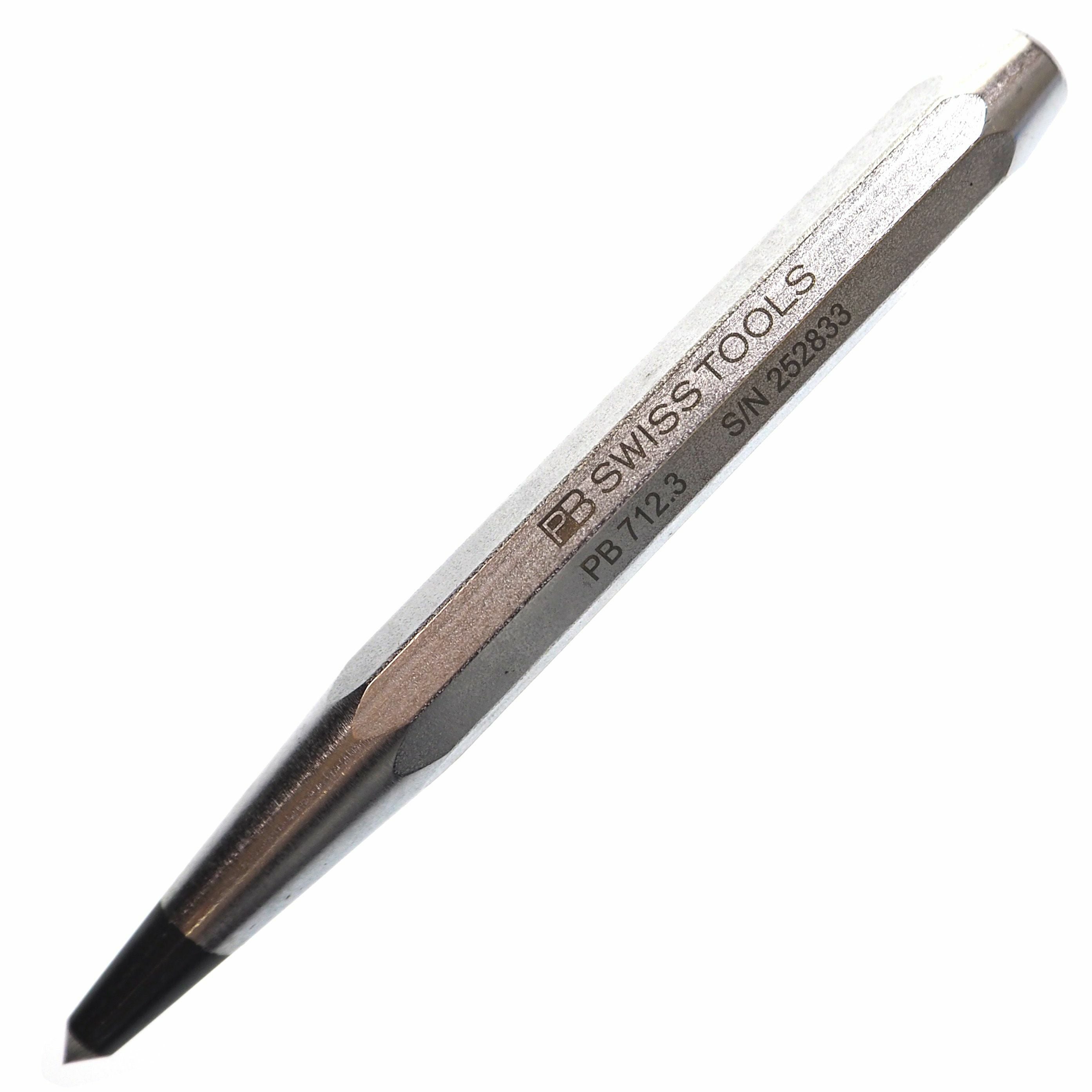 ポチ様 PB SWISS TOOLS 超硬チップ付 センターポンチ 八角胴 712.1 | WORLD