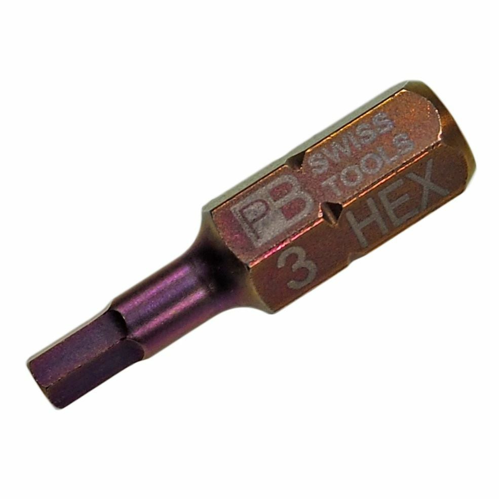 PB SWISS TOOLS 1/4” HEX 六角ビット：3mm C6.210/3 | WORLD IMPORT TOOLS