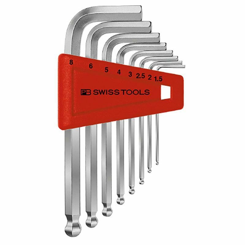 PB SWISS TOOLS ボール付六角棒レンチセット 212.H-10CN | WORLD