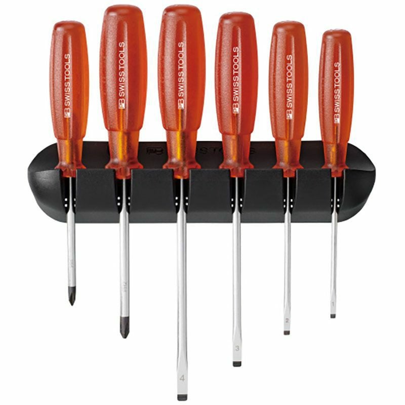 PBピービー スイスグリップ・ドライバーセット ホルダー付8242 PB SWISS TOOLS スイスグリップ ドライバーセット ホルダー付 8243