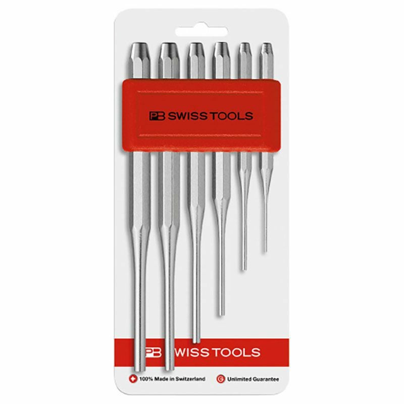 PB SWISS TOOLS 平行ピンポンチセット ホルダー付 750.BCN | WORLD