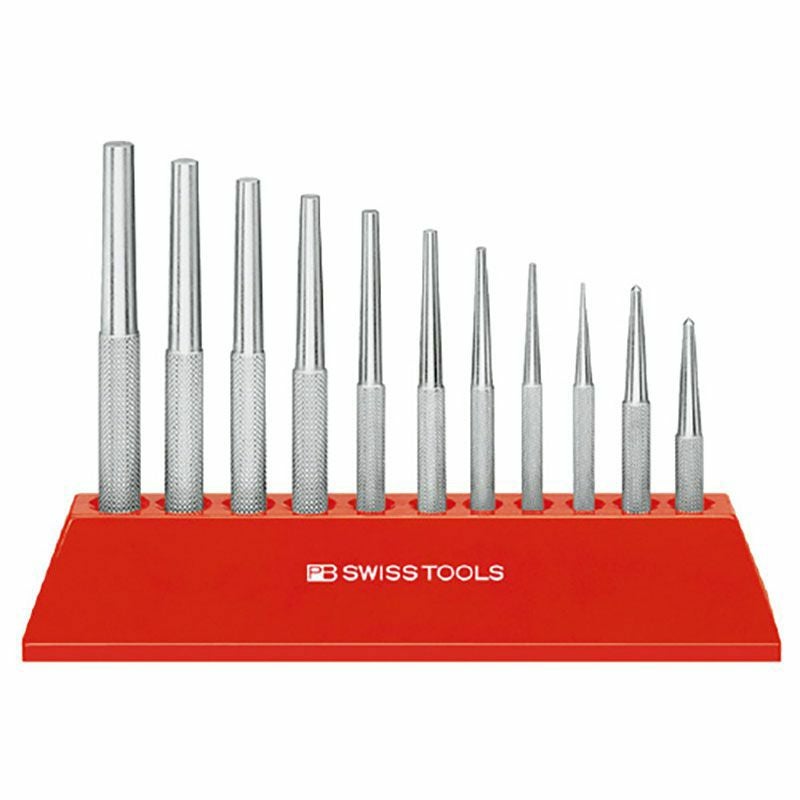 PB SWISS TOOLS ポンチタガネセット スタンド付 860.H | WORLD IMPORT