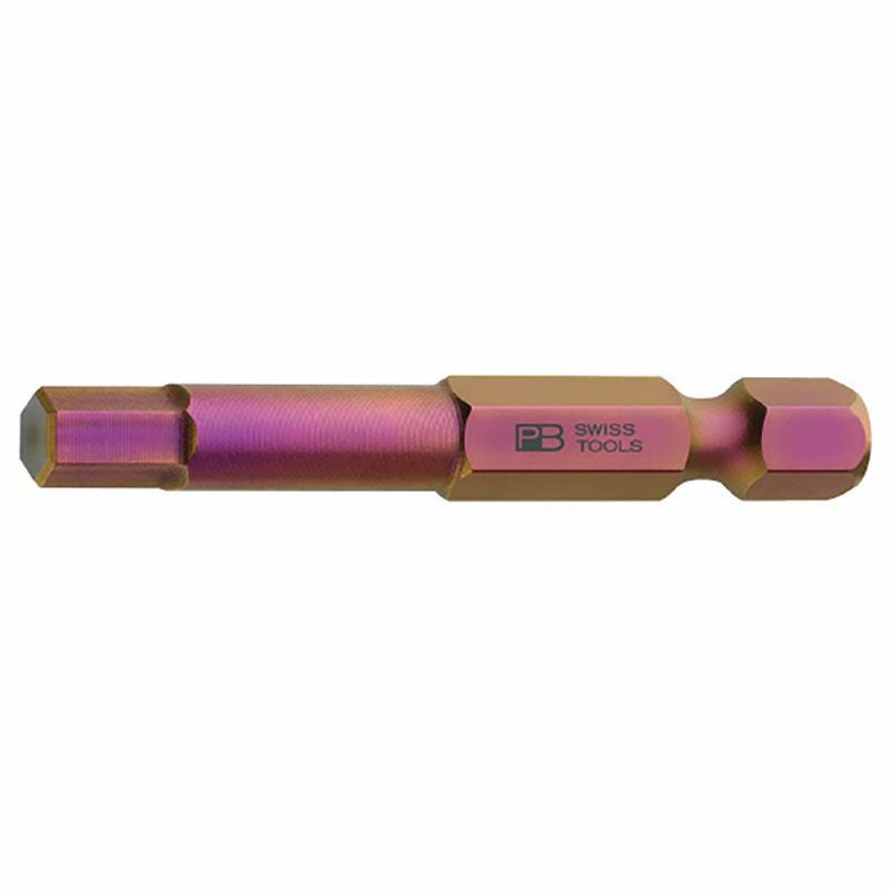 PB SWISS TOOLS 1/4”HEX 段付き六角ビット：2.5mm E6.210/2.5 | WORLD