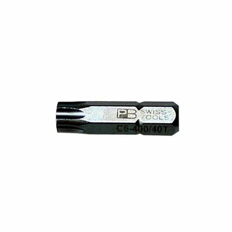 PB SWISS TOOLS 1/4” HEX TORX トルクス ビット：T40 C6.400/40