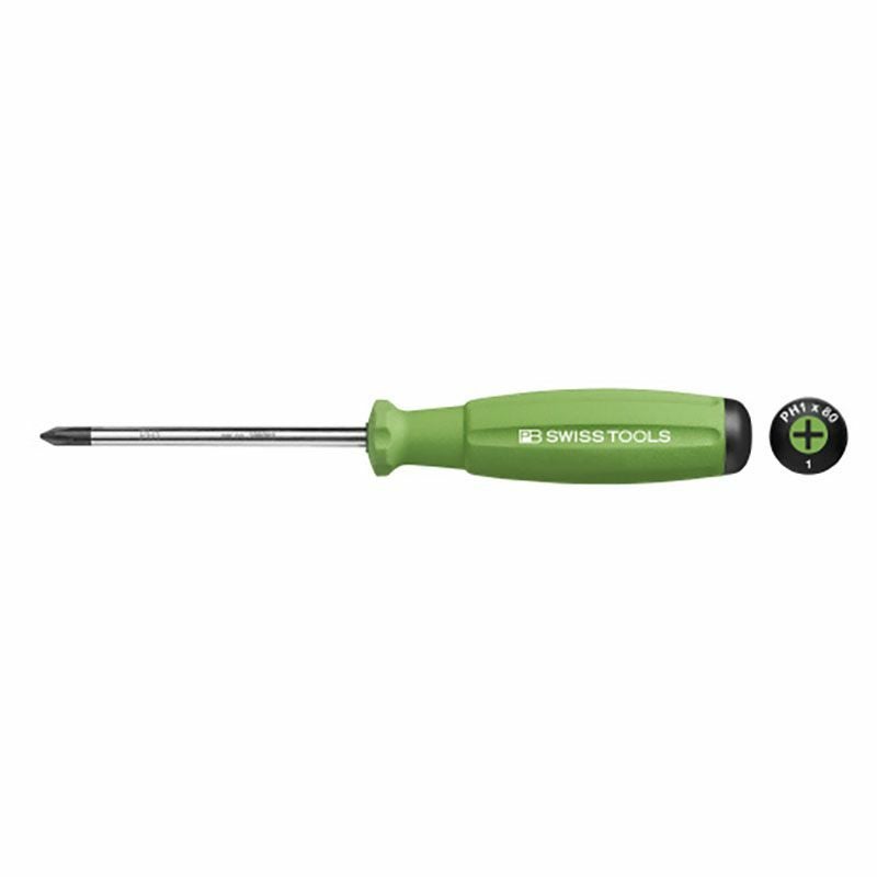PB SWISS TOOLS レインボープラスドライバー 黄緑 8190.1-80YG | WORLD