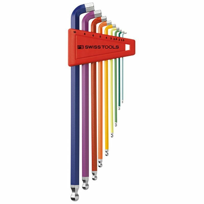 PB SWISS TOOLS ホールドリング付六角レンチセット 212.LRH-10 | WORLD