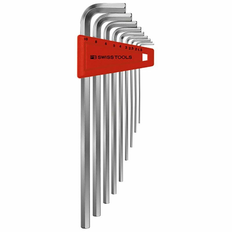 PB SWISS TOOLS ローレット入六角レンチセット パックなし 3212.LH-6