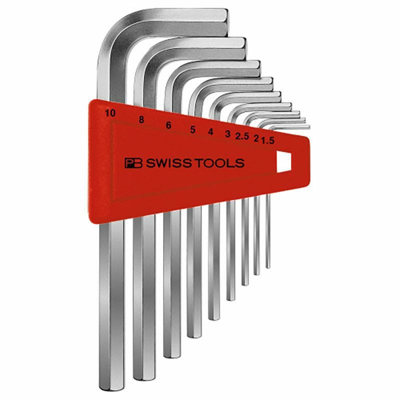 PB SWISS TOOLS ボール付六角棒レンチセット パックなし 212.DH-10