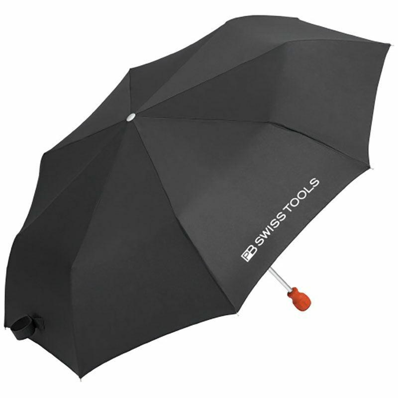 PB SWISS TOOLS 折畳み傘 ブラック 2710.KNIRPS-BK | WORLD IMPORT TOOLS