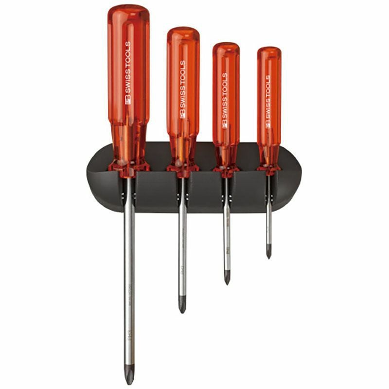 PB SWISS TOOLS ドライバーセット ホルダー付4本組 242 | WORLD IMPORT