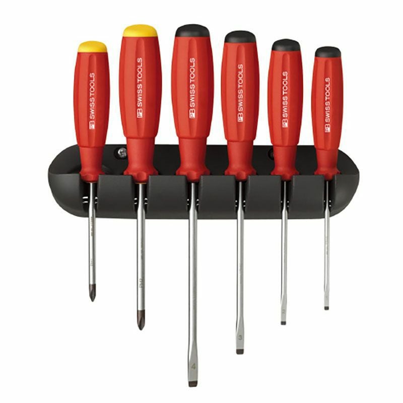 PB SWISS TOOLS スイスグリップ ドライバーセット ホルダー付 8243