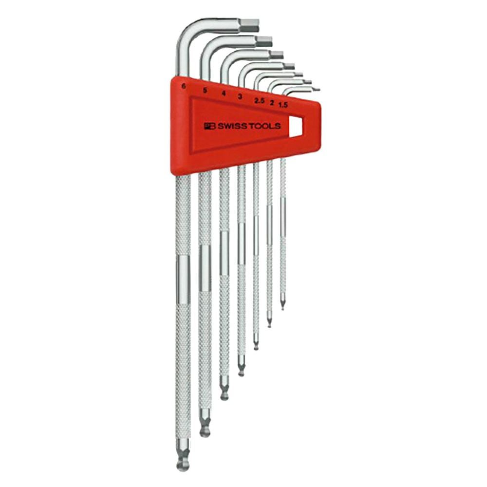 PB SWISS TOOLS ローレット入六角レンチセット パックなし 3212.LH-6