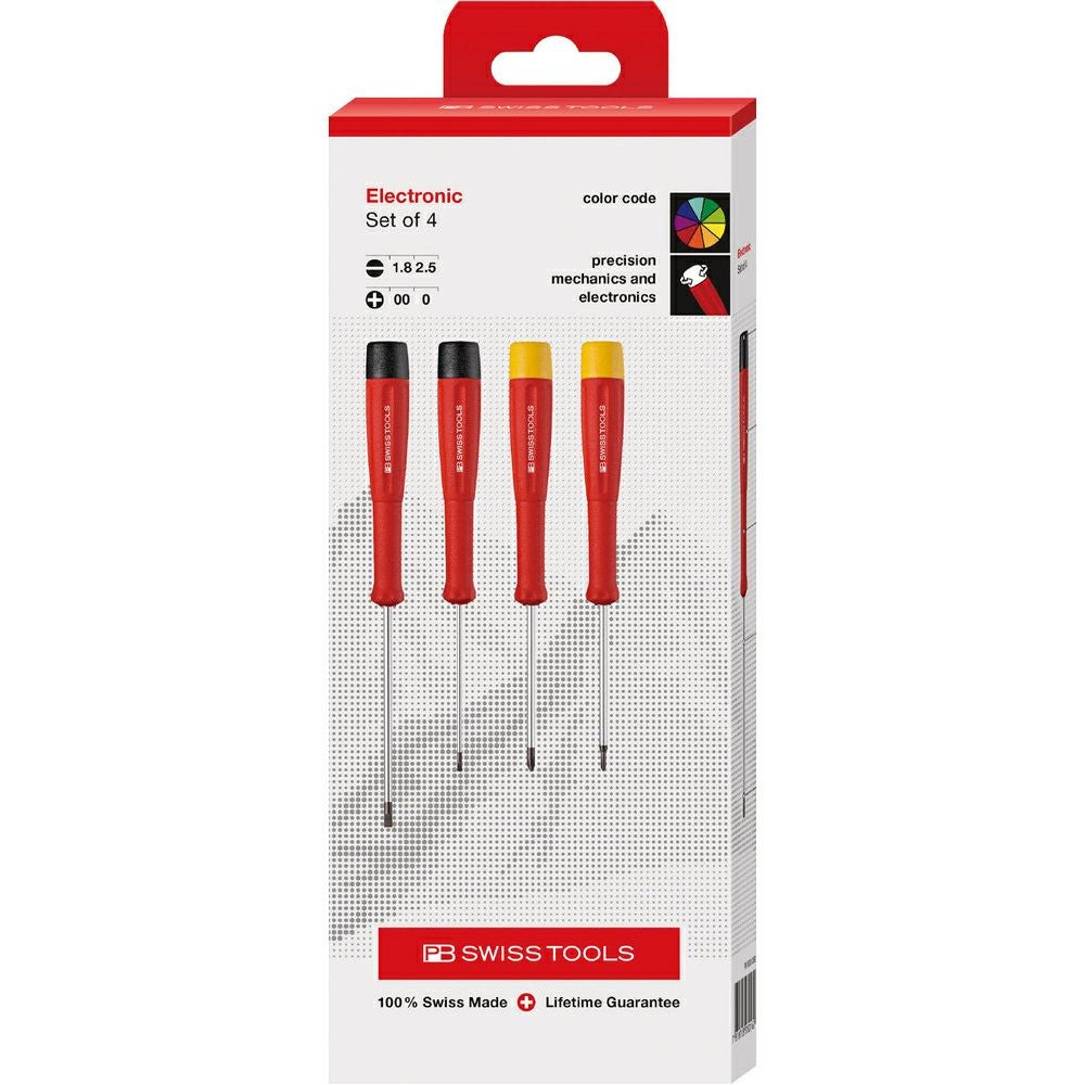 PB SWISS TOOLS スイスグリップ精密ドライバーセット BOX 8620.CBB