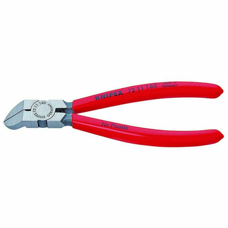 クニペックス KNIPEX プラスチック用ニッパー 45゜ 160mm | WIT