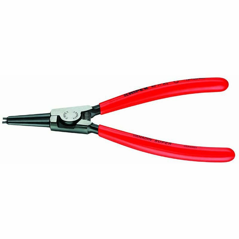 クニペックス KNIPEX スナップリングプライヤー 軸用45゜ 210mm | WIT