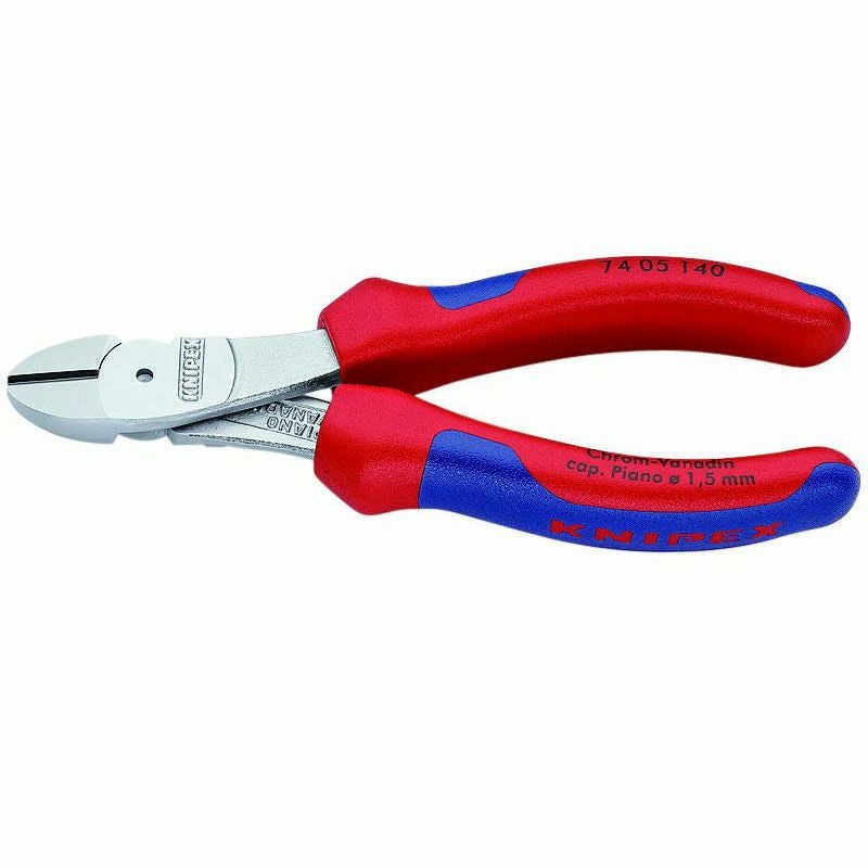 クニペックス KNIPEX 強力型斜ニッパー 硬線用 200mm 7402 | WIT