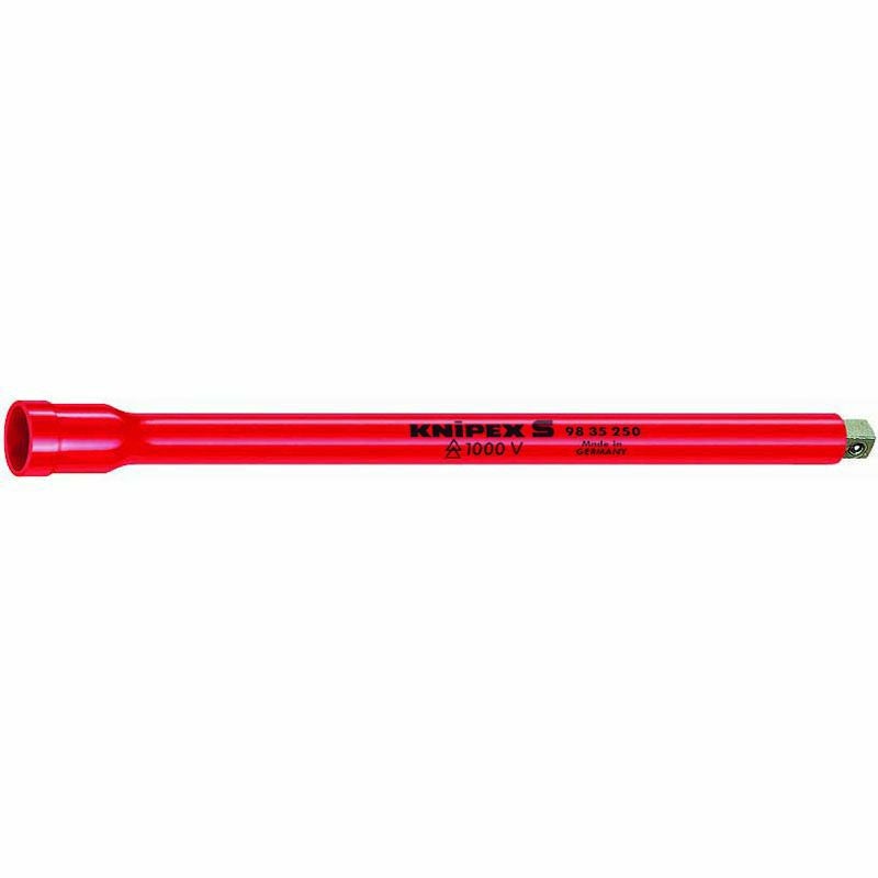クニペックス KNIPEX 絶縁工具 エクステンションバー 1/2dr 250mm | WIT
