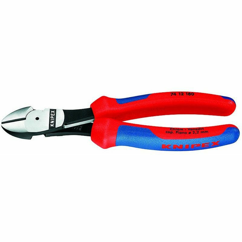 クニペックス KNIPEX ツインフォースニッパー バネ付 180mmF | WIT