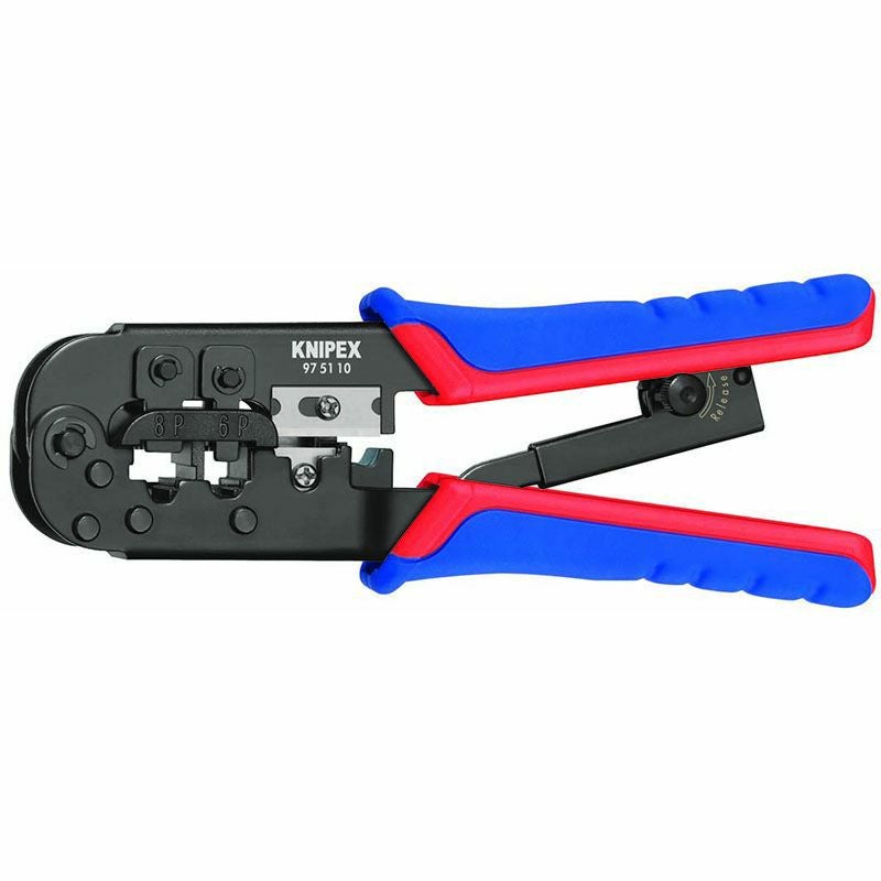 クニペックス KNIPEX ウエスタンプラグ圧着ペンチ 4,6,8ピン 12mm | WIT