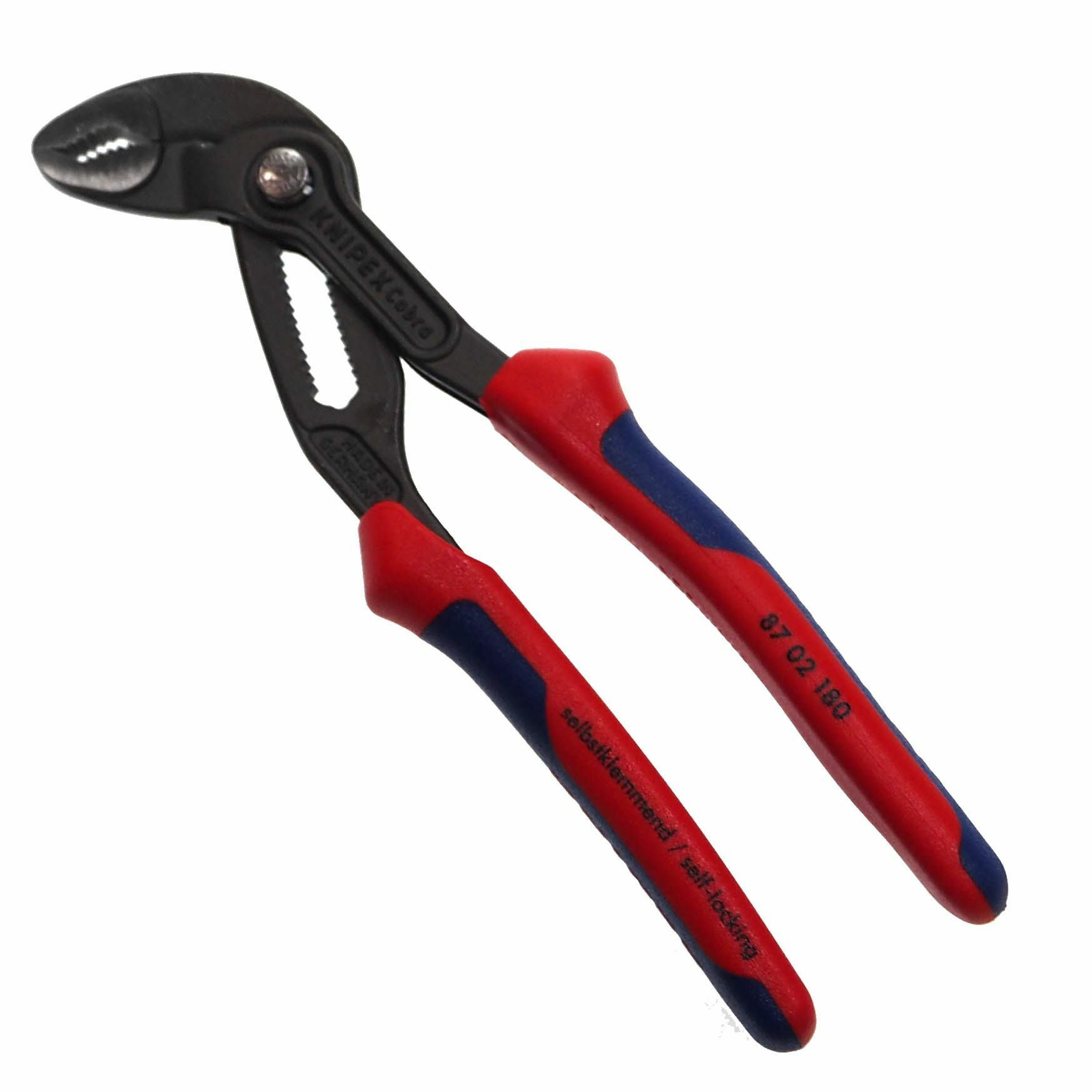 クニペックス KNIPEX ウォーターポンププライヤー コブラ 180mm | WIT