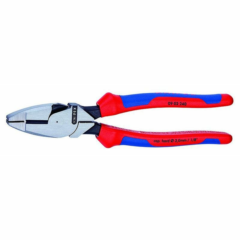 クニペックス KNIPEX 架線工事用強力ペンチ 圧着付 240mm | WIT