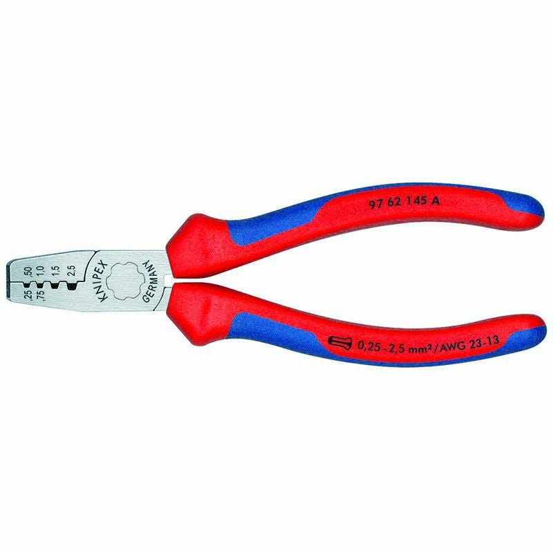 クニペックス KNIPEX エンドスリーブ 圧着ペンチ 180mm | WIT