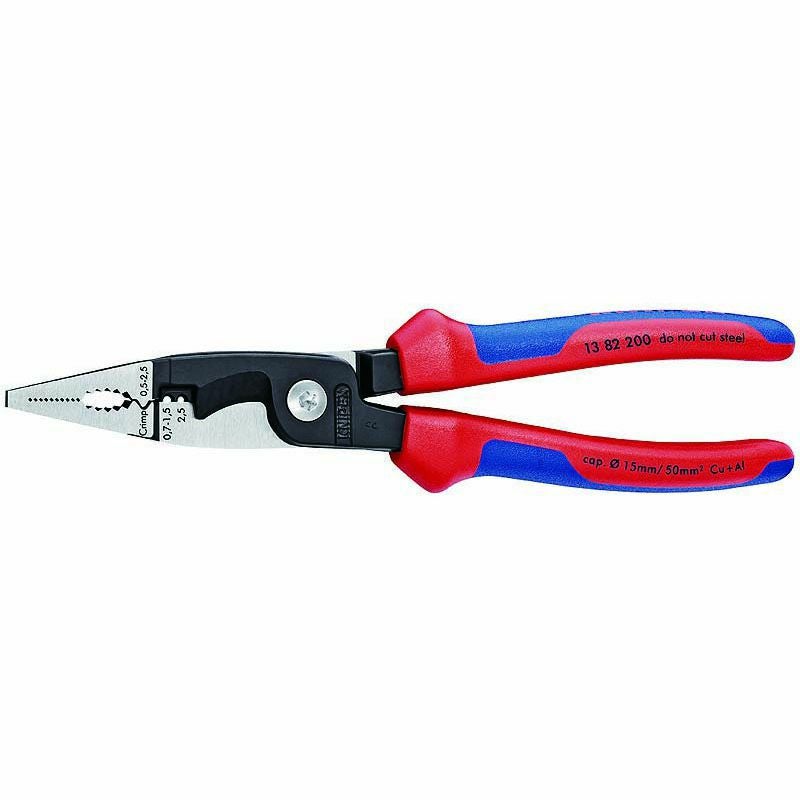 クニペックス KNIPEX エレクトロ プライヤー 200mm | WIT