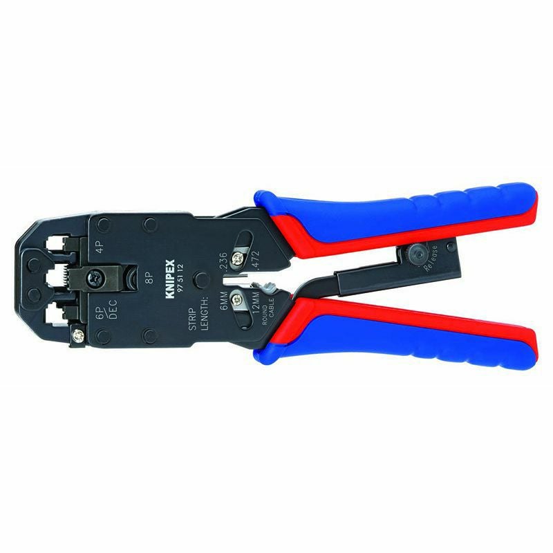 クニペックス KNIPEX ウエスタンプラグ圧着ペンチ 4,6,8ピン 12mm | WIT