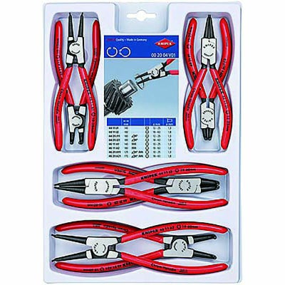 クニペックス KNIPEX 精密スナップリングプライヤーセット 4本組 | WIT
