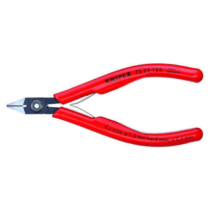 クニペックス KNIPEX エレクトロニクス クランプ付 125mm | WIT