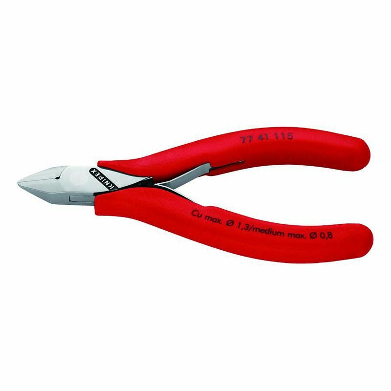 にっき クニペックス KNIPEX エレクトロニクス ニッパー 7741 115mm | WIT