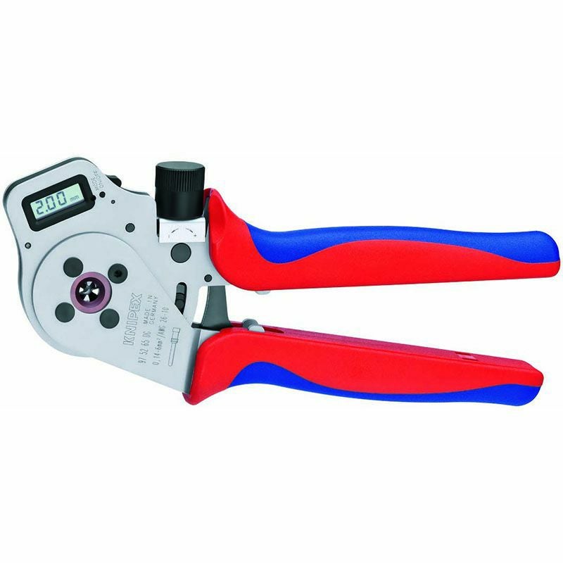 クニペックス KNIPEX 圧着(電工)ペンチ デジタル圧着ペンチ 195mm | WIT