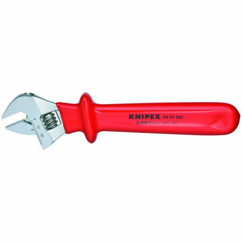 クニペックス KNIPEX 絶縁 モンキーレンチ 250mm | WIT