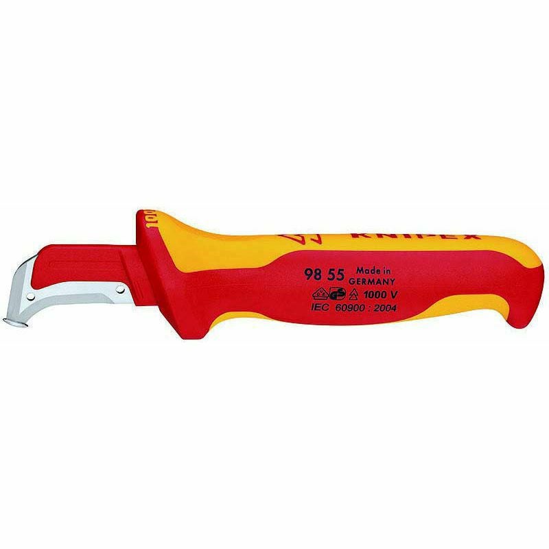 クニペックス KNIPEX 絶縁工具 絶縁ケーブルナイフ 1000V 刃長38mm | WIT