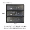 工具箱の引き出し整理にはもちろん、細かいパーツの洗浄にも使える ERNST（アーンスト）ツールトレイ Sサイズ レッド