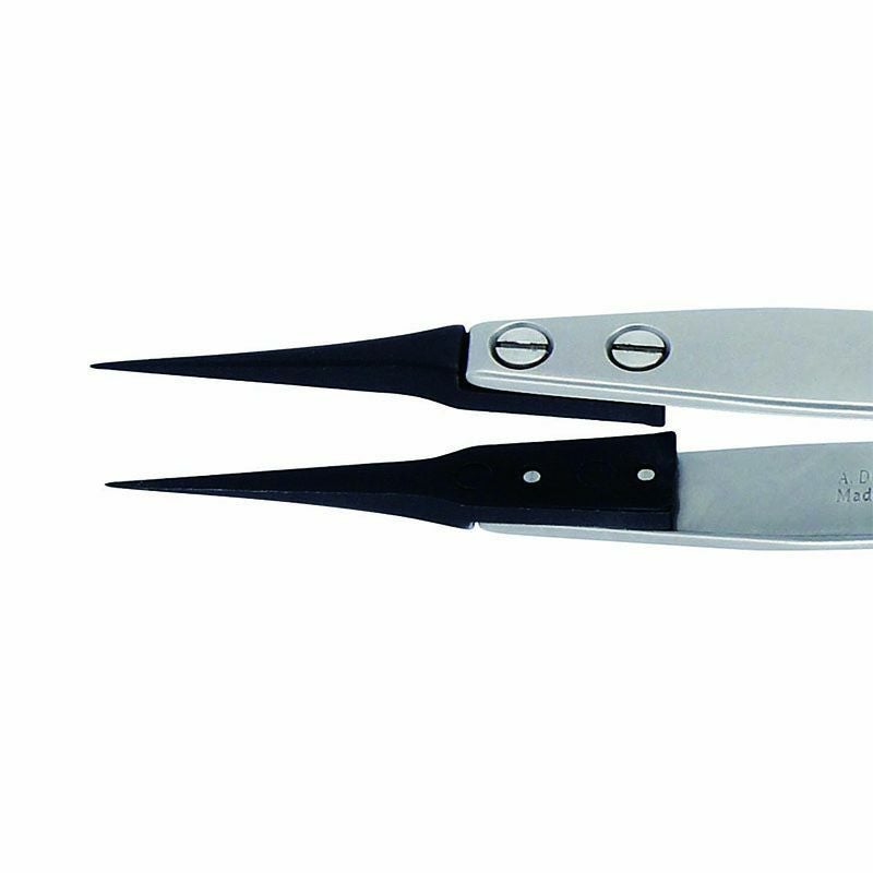 idealtek 72ZJ-SA-0-IT ESDセラミックピンセット チップ交換タイプ 先