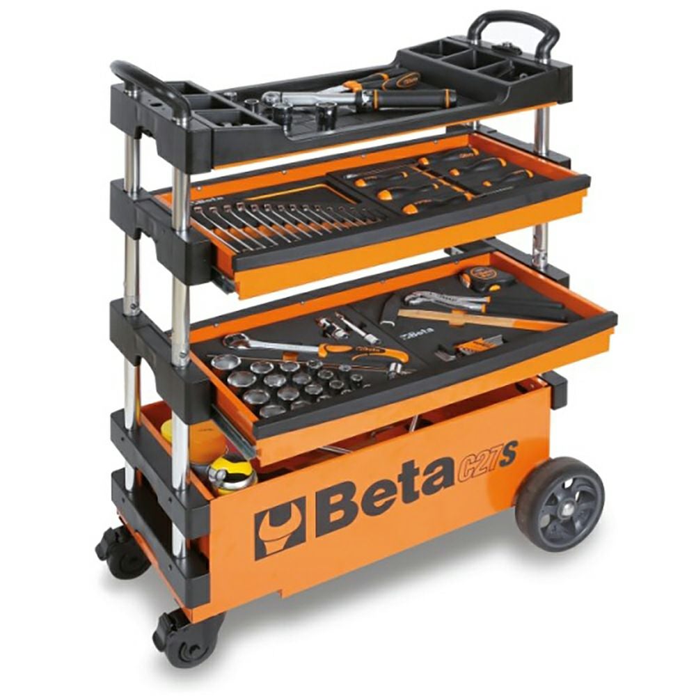 Beta ツールトローリー オレンジ C27S ORANGE | WORLD IMPORT TOOLS