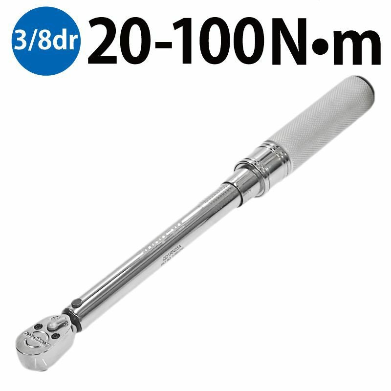 Snap-on スナップオン 3/8プリセット型トルクレンチ QD2RN100A 測定範囲20~100Nm 未校正 SNAP-ON 3/8dr プリセットトルクレンチ QD2RN100A | WORLD IMPORT TOOLS