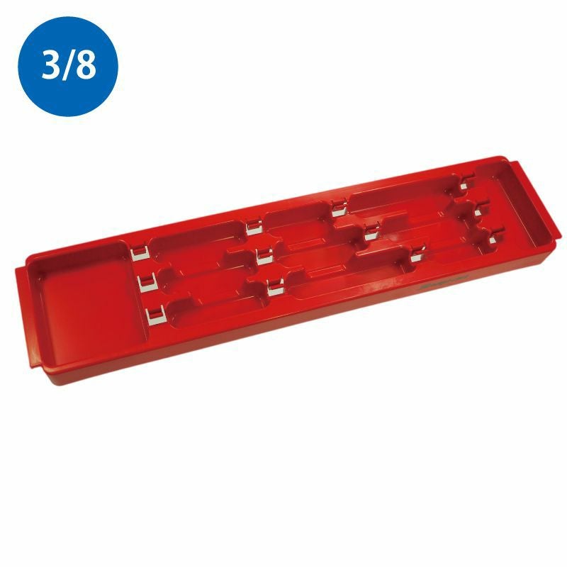 SNAP-ON 3/8dr エクステンション＆ラチェットホルダー レッド