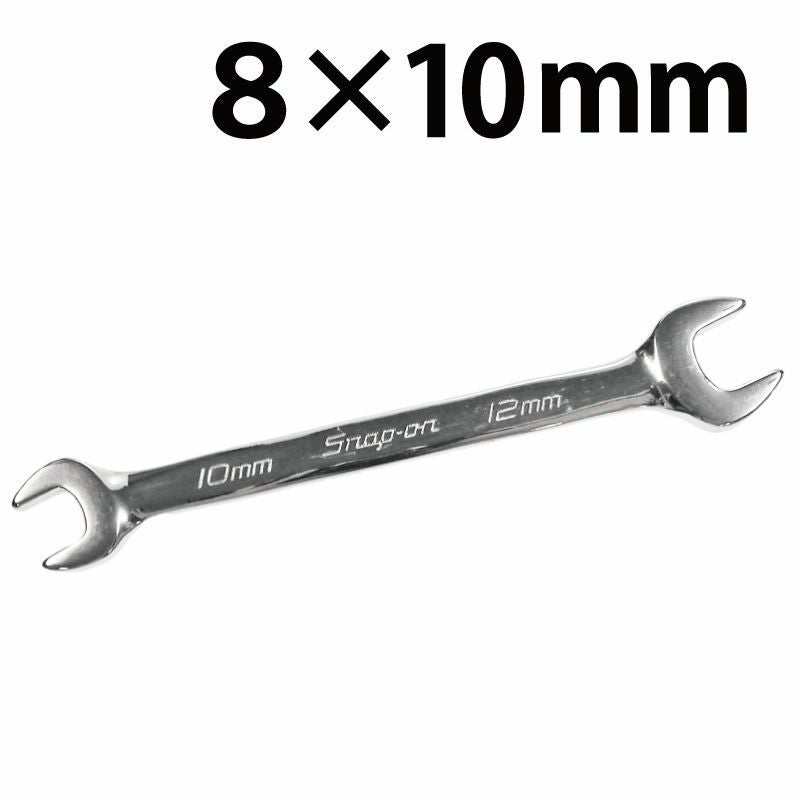 【美品・良品】 Snap-on/スナップオン　オープンエンドレンチ　VOM　5本セット　【VOM1719B・VOM1417・VOM1214B・VOM1012・VOM810B】 SNAP-ON オープンエンドレンチ 8×10mm VOM810B | WORLD IMPORT TOOLS