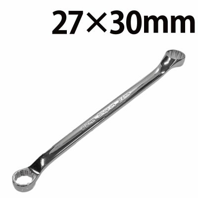 SNAP-ON スタンダード10°オフセットメガネレンチ 27×30mm XBM2730A 