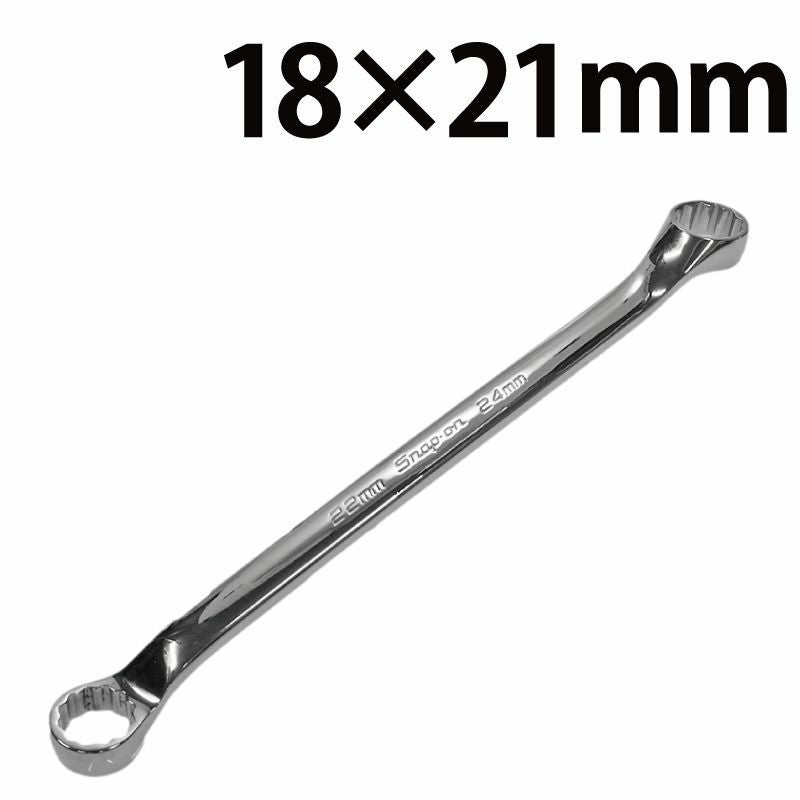 Snap-on スナップオン オフセットメガネレンチ XOM1719/XOM1417/XOM1214/XOM1012/XOM810 5本セット 傷や汚れあり Snap-on オフセットメガネレンチ スナップオン XBM1821A 18×21mm XBM810A