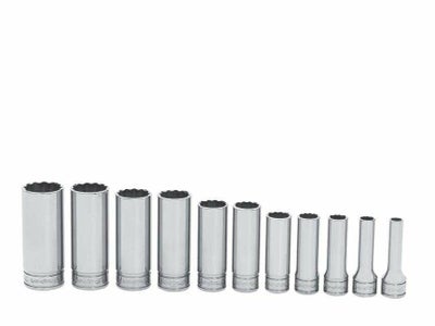 SNAP-ON 3/8dr 12角ディープソケットセット インチ 211SFY | WORLD 