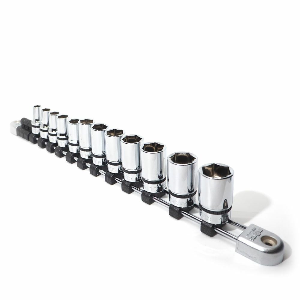 SNAP-ON 3/8dr 6角セミディープソケットセット ミリ 212FSMSY | WORLD